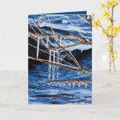 冷たい指 カード (黄色い花)