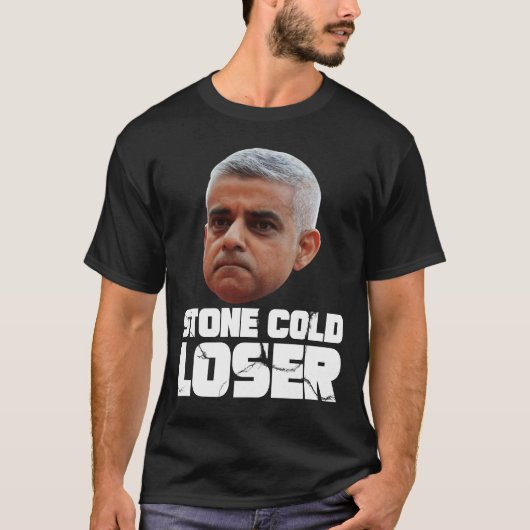 冷たい敗者のTシャツドナルド・トランプ対Sadiq Khan Tシャツ (正面)