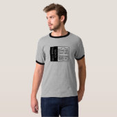 冷たい春の大人の信号器のTシャツ Tシャツ (正面フル)