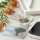 冷たい木の落下する離れクレンジングゲール キーホルダー (正面右)