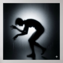 冷たい歪みシルエット