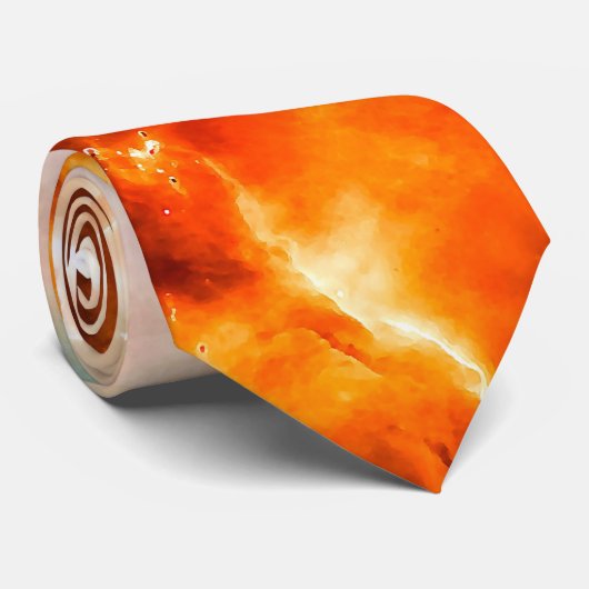 冷たい水素の山 ネクタイ (ロール)