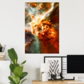 冷たい水素の山 ポスター (ホームオフィス)