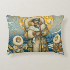 "冷たい水、強いガイド"アクセント枕 アクセントクッション