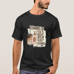 冷たい淹れ方のコーヒージョーク Tシャツ