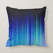 冷たい火-青いティール（緑がかった色）の紫色の縞パターン