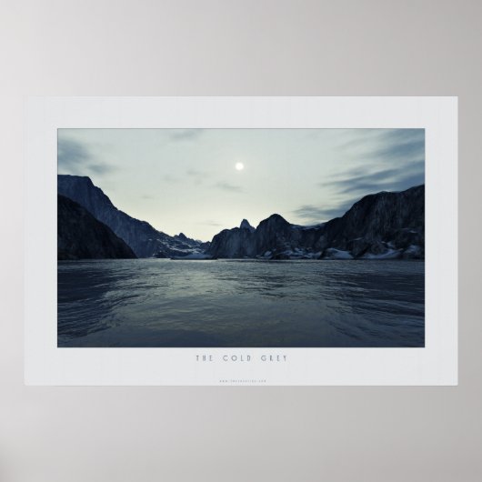 冷たい灰色 ポスター (正面)