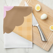 冷たい甘さ キッチンタオル (四つ折り)