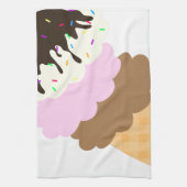 冷たい甘さ キッチンタオル (縦)