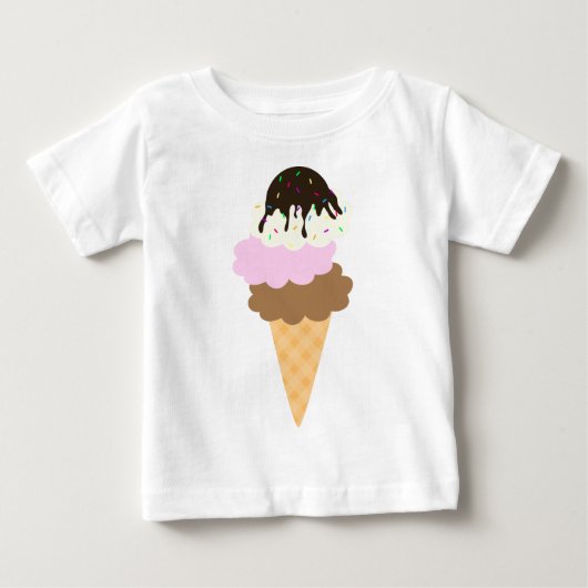 冷たい甘さ ベビーTシャツ (正面)