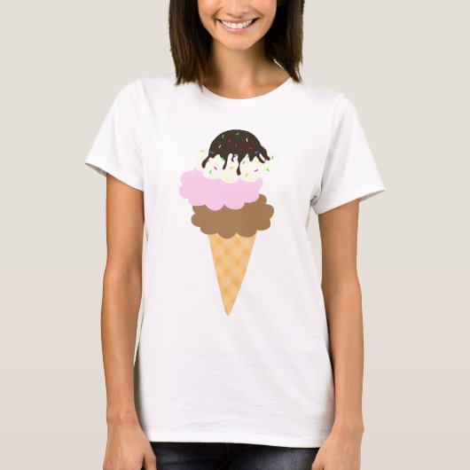 冷たい甘さ Tシャツ (正面)