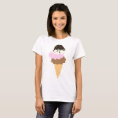 冷たい甘さ Tシャツ (正面フル)