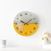 冷たい生ビール ラージ壁時計 (ホーム)