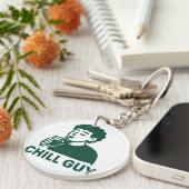 冷たい男 キーホルダー (正面右)