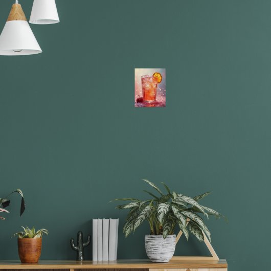 冷たい目まいドリンク ポスター (リビング1)