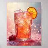 冷たい目まいドリンク ポスター (正面)