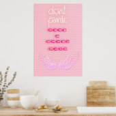 冷たい薬を飲む ポスター (キッチン)