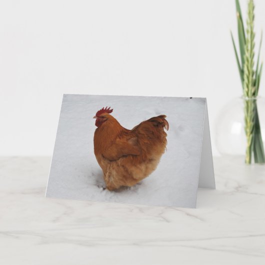 冷たい足 カード (正面)