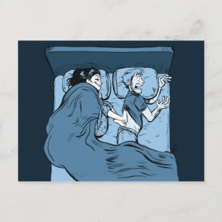 冷たい足 ポストカード