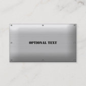 冷たい鋼鉄 名刺 (裏面)