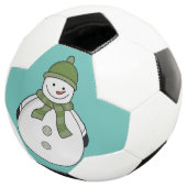 冷たい雪だるま サッカーボール (3/4)
