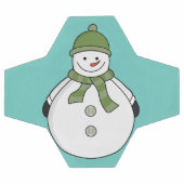 冷たい雪だるま サッカーボール (フラット)