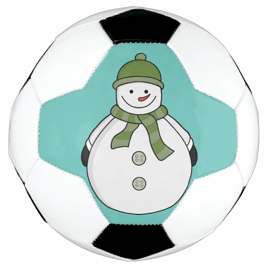 冷たい雪だるま サッカーボール (正面)