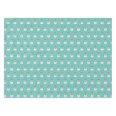 冷たい雪だるま テーブルクロス (正面(横))