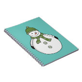 冷たい雪だるま ノートブック (右側)