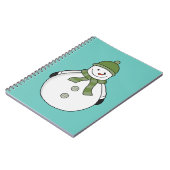 冷たい雪だるま ノートブック (左側)