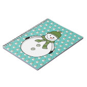 冷たい雪だるま ノートブック (左側)