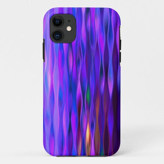 冷たい青い水の中の温かさ 抽象的なデザイン Case-Mate iPhoneケース (裏面)