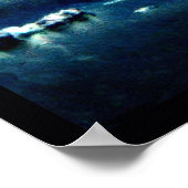 冷たい青い海 ポスター (角)