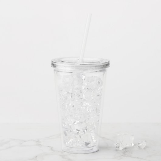 冷たい飲み物用クリア16オンスアクリルタンブラー アクリルタンブラー (アイス裏面)