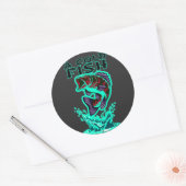 冷たい魚 ラウンドシール (封筒)