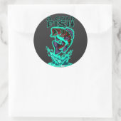 冷たい魚 ラウンドシール (バッグ)