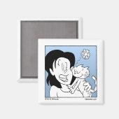 冷たい鼻 マグネット (正面/裏面)