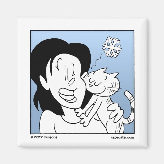 冷たい鼻 マグネット (正面)