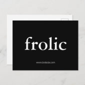 冷たい ポストカード (正面/裏面)