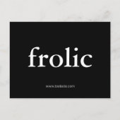 冷たい ポストカード (正面)