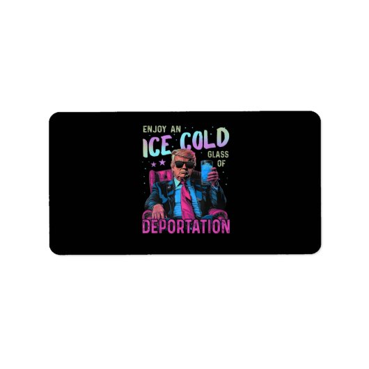 冷たいICEを楽しもう ラベル (正面)
