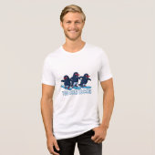 冷たすぎて気にならない トライブレンドTシャツ (正面全面)