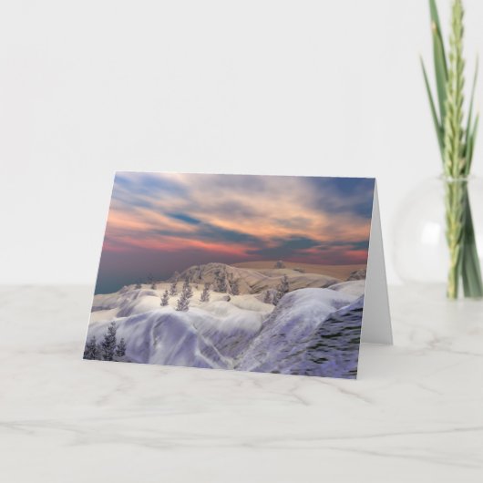 冷やされたクリスマスの丘 シーズンカード (正面)