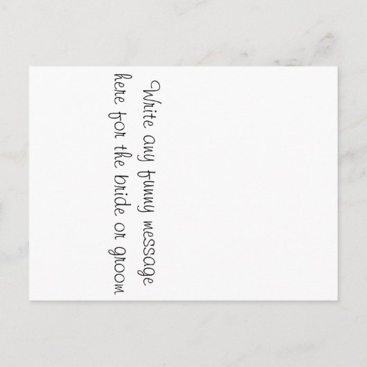 冷やしちゃダメよ!面白い靴下のポストカード ポストカード (裏面)