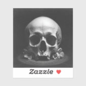 💀冷やしてお出しします — バロック美術 シール (シート)