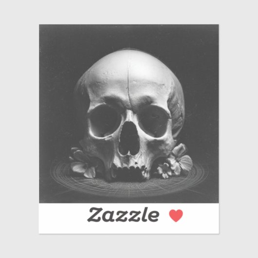 💀冷やしてお出しします — バロック美術 シール (シート)