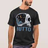 冷ややかなスケルトンハット Tシャツ (正面)