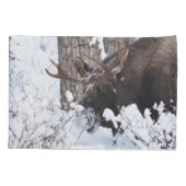 冷ややかなムース 枕カバー (裏面-左)