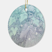 冷ややかな女神 セラミックオーナメント (左)