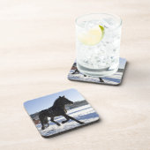 冷ややかな景色の馬の訓練、 コースター (右側)